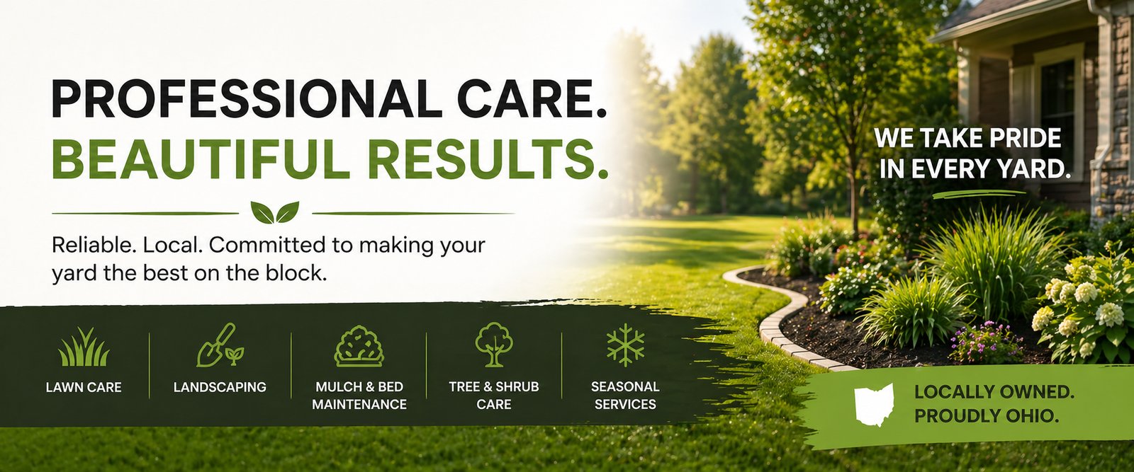 Professional care. Beautiful results.